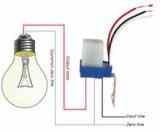Sensör AC DC 220V 10A Otomatik Açık Kapalı Photoswitch 